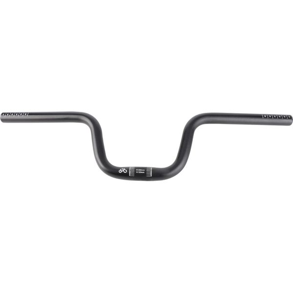 Manubrio Per Mountain Bike 25,4 Mm Di Diametro 580 Mm Extra Lungo In Lega Di Alluminio Pieghevole Manubrio Stradale 120 Mm / 4,7 Pollici Altezza-image