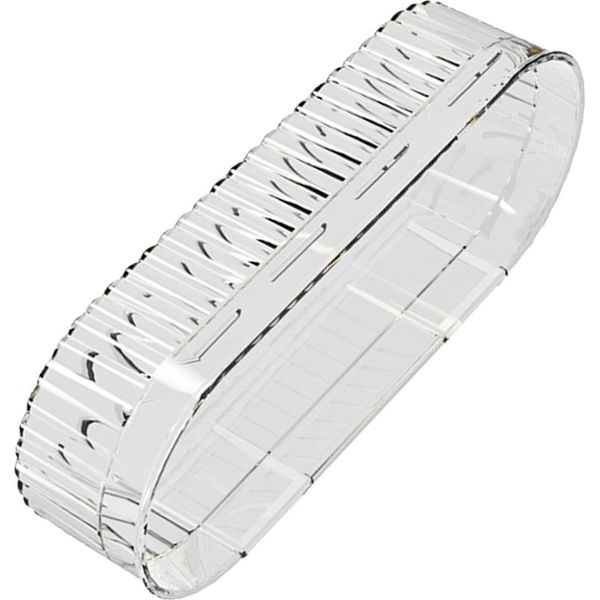 Doccia Angolare Caddy In Plastica Angolo Doccia Scaffale A Muro Punch Free Organizzatore Doccia Per Bagno Toilet Trasparente Stile Ovale-image
