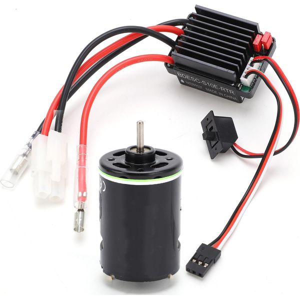 Motore Spazzolato 540 Ad Alta Coppia 320A Esc Combo Set Per Axial SCX10 / TRX4 D90 Redcat Gen8 Rc Crawler20T-image