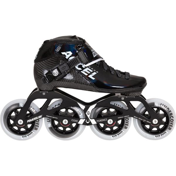 Pattini A Rotelle Powerslide Accel Race Nero Per Bambini, 32, 4X, 84-image