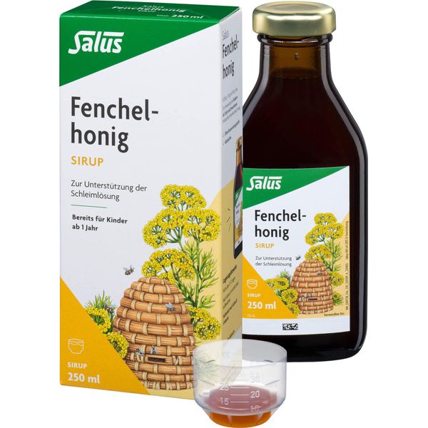 Sciroppo Di Miele Di Finocchio Salus 250 Ml-image