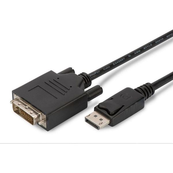 Microconnect Microconnect DP-DVI-MM-200 Cavo Video Adattatore 2 M Displayport Nero-image