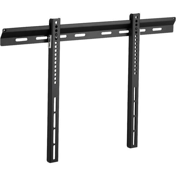 Vivanco™Supporto A Parete Per Tv Di Alta Qualità, Profilo Piatto, Vesa 600 X 400 Mm, Fino A 165 Cm 65 Pollici, Rigido, Portata Fino A 50 Kg - Per Tv Grandi E Pesanti-image