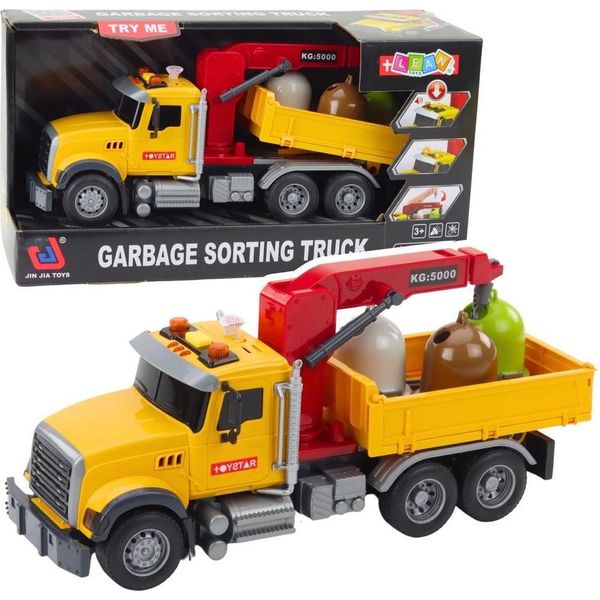 Camion Per La Raccolta Differenziata Dei Rifiuti-image