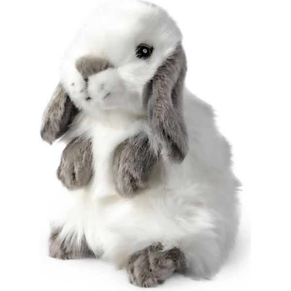 Living Nature Coniglio Giocattolo Grigio Con Orecchie Flosce - Peluche-image