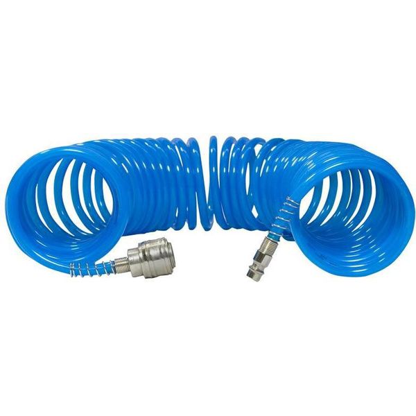 10M Tubo A Spirale Con Raccordi Rapidi-image