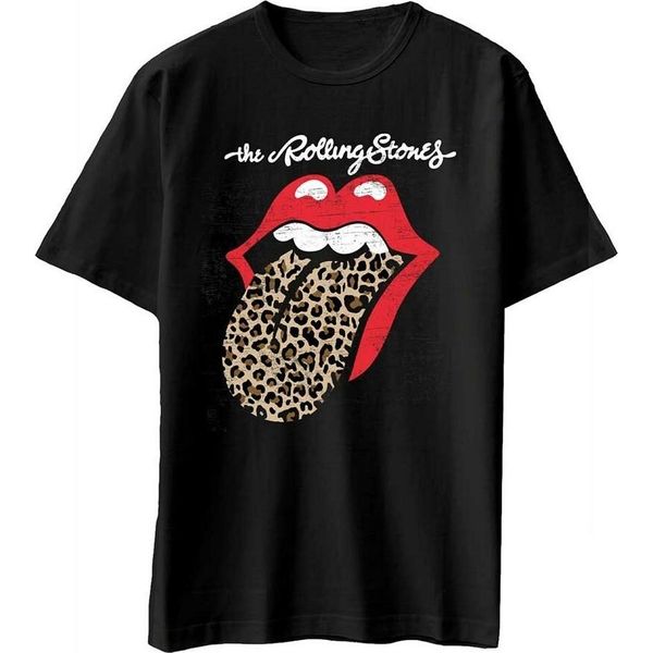 The Rolling Stones - Maglietta Da Uomo/Donna Unisex RO3550 (L) (Nero)-image
