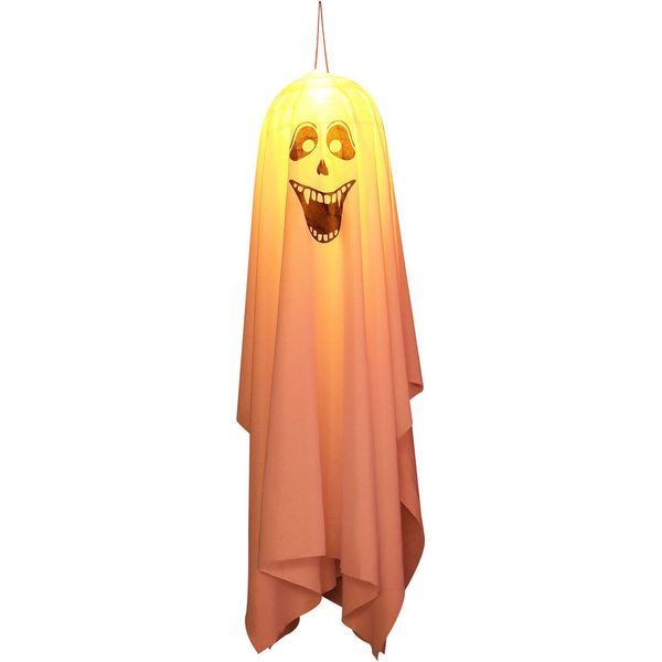 Decorazione Di Halloween Appeso Luce Fantasma, Led Decorazione Di Halloween Fantasma Appeso Lampada A Batteria Per Festa Bar Patii Giardini Cortili Case Stregate Decorazione Cortile-image