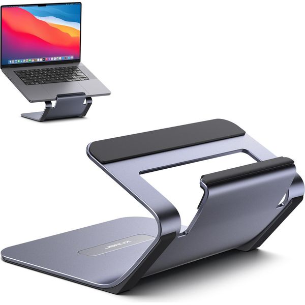 Jsaux Supporto Universale Per Laptop, Tablet - Supporto In Alluminio, Supporto Per Laptop Da Scrivania, Supporto Da Tavolo Per Tablet-image