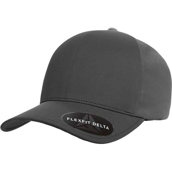 Flexfit - Cappello Da Baseball "Delta"" Per Uomo/Donna Unisex PC5719 (S-M) (Grigio Scuro)"-image