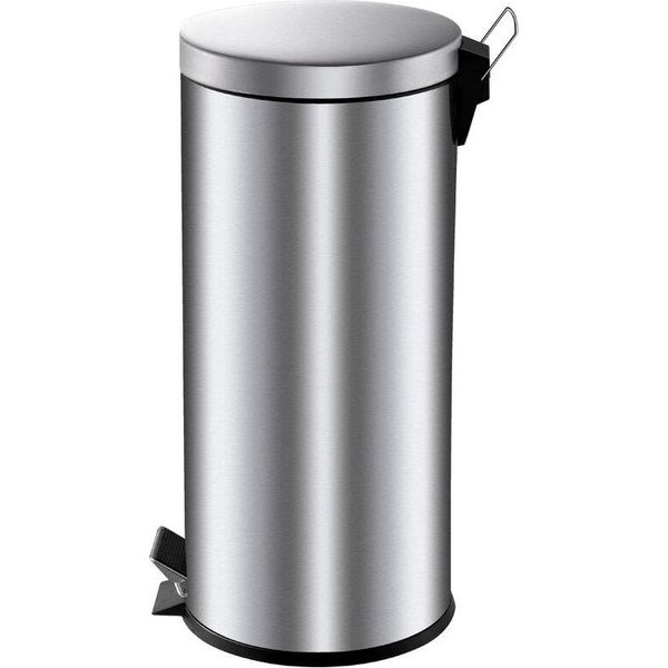 V-Part - Treteimer 30 Liter - Stainless Steel - Edelstahl-image