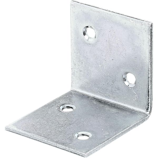 Alberts 847531 Staffa Ad Angolo Largo, Zincata Sendzimir, 40 X 40 X 40 Mm, Set Da 50-image