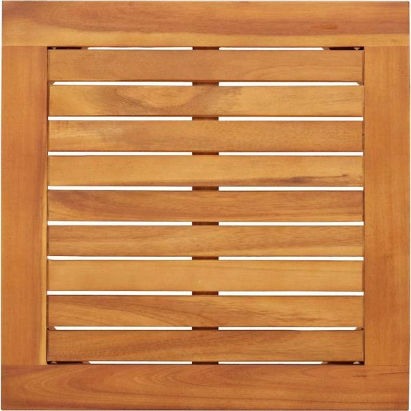 Vidaxl Set Di Divani Da Giardino 3 Pezzi Marrone 45 X 45 X 38 Cm In Legno Massiccio Di Acacia-image