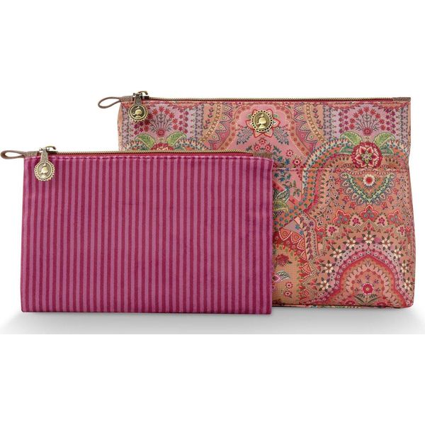 Pip Studio Borsa Da Toilette Caryn Cosmetic Bags Combi Jabali Red Rosso-image