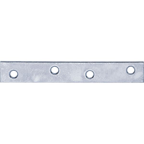 Alberts 824600 Connettore Piatto, Stretto, Zincato Sendzimir, 136 X 20 Mm, Set Da 100-image