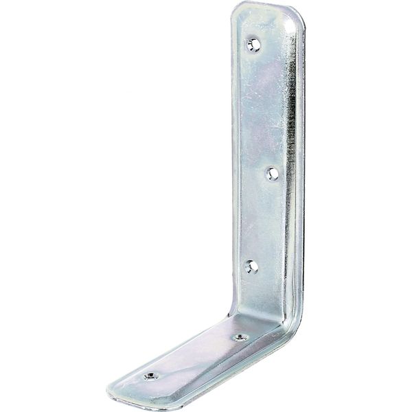 Alberts 849580 Staffa Di Supporto, Goffrata, Zincata, Passivata A Film Spesso, 80 X 120 X 40 Mm, Set Da 20-image