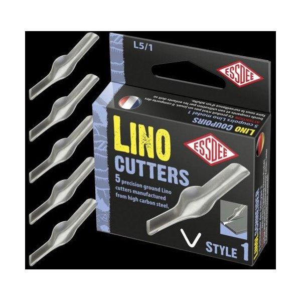 Coltello Per Linoleum N.1, - 5 Pezzi 501085 Essdee-image