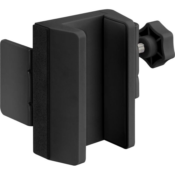 Inline® Morsetto Per Gambe Da Tavolo Per Bande Di Prese, Morsetto A Vite, Nero-image