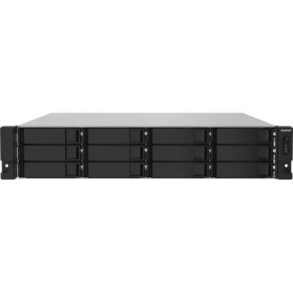 Qnap TS-1232PXU-RP Nas Rack (2U) Annapurna Labs AL324 4 Gb DDR4 0 Tb Qnap Qts Nero-image