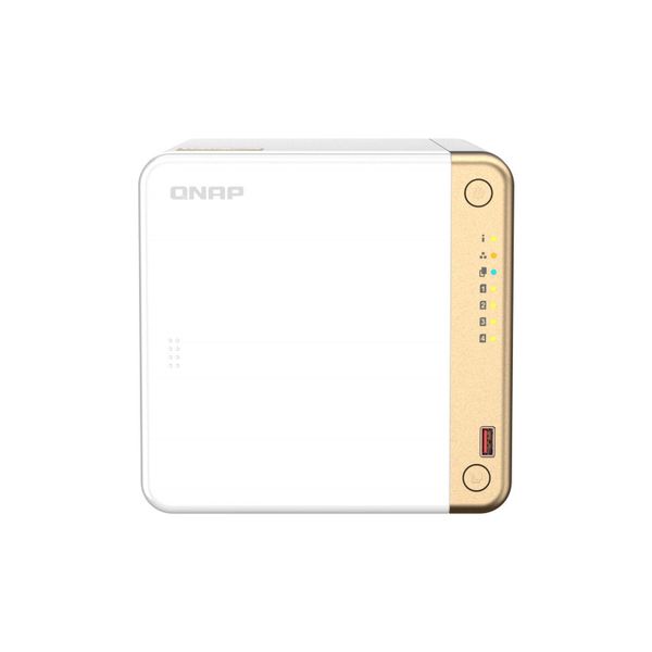 Qnap TS-462-4G Nas/Server Di Archiviazione Tower Intel® Celeron® N4505 4 Gb DDR4 0 Tb Qnap Qts Bianco-image