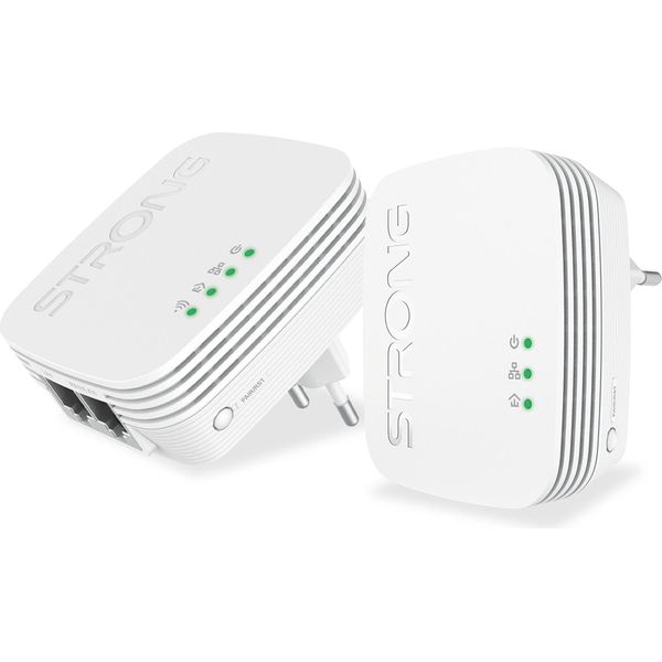 Strong Powerline Wifi 600 Kit Mini (Bianco)-image
