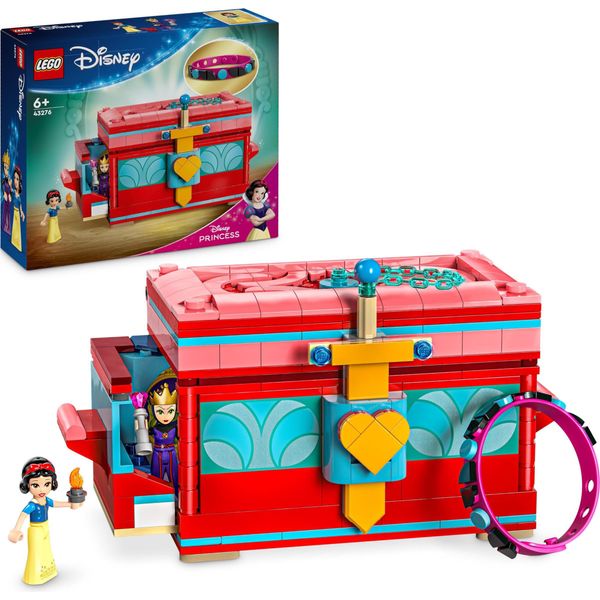 Lego ǀ Disney Portagioie Di Biancaneve, Gioco Di Costruzioni Per Bambini Con Biancaneve, La Regina Cattiva E Bracciale, Regalo Per Bambine E Bambini Dai 6 Anni In Su 43276-image
