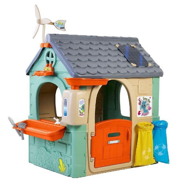 Casetta Per Bambini Feber Recycle Eco House 20 X 105,5 X 109,5 Cm-image