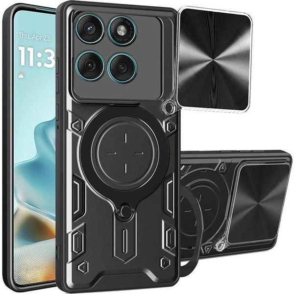 Custodia Protettiva Techsuit Camguard Per Motorola Edge 60 Fusion/Edge 60 - Nero KP38512-image