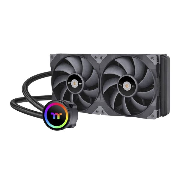 Thermaltake Toughliquid 280 Argb Sync - Sistema Di Raffreddamento A Liquido Per Processori - Dimensioni Del Dissipatore: 280 Mm - (Per: LGA1156, AM2, AM2+, LGA1366, AM3, LGA1155, AM3+, LGA2011, FM1, FM2, LGA1150, LGA2011-3, LGA1151, AM4, LGA2066, LGA1200) - 140 Mm-image