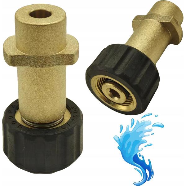 Rosfix Adattatore Per Idropulitrici KäRcher K A M22*1,5 14Mm (Ottone)-image