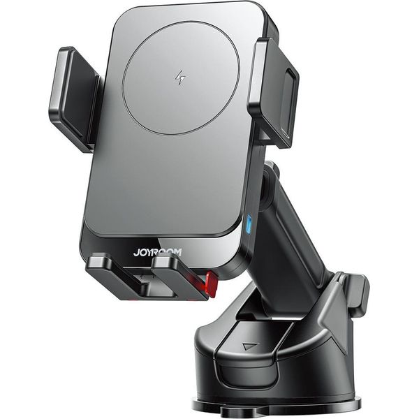 Joyroom Jr-Zs241S Supporto Per Auto Con Caricatore Induttivo Per Cruscotto - Nero-image