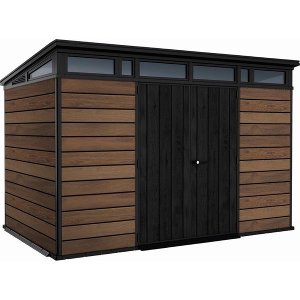 Keter Pent Signature Casetta Da Giardino Orizzontale 11X7, 342 X 226 X 216 Cm, Marrone Keter 259822-image