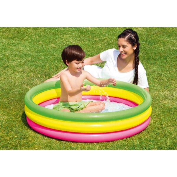 Bestway Piscina Gonfiabile A Superficie Morbida 102X25Cm B51104-image