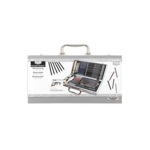 Royal & Langnickel Deluxe Sketch Box Set 2000, Confezione Da 58 Pezzi-image