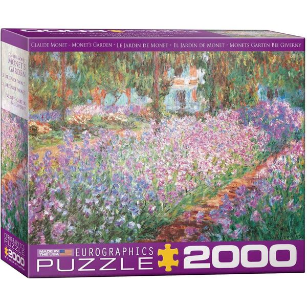 Giardino Di Monet A Giverny 2000 Pezzi Puzzle Formato 67,6X96,8 Cm-image