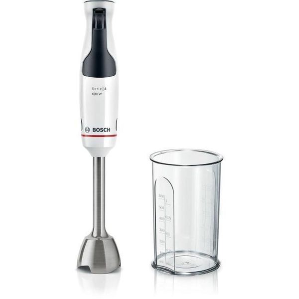 Bosch Serie 4 MSM4W210 Frullatore 0,6 L Frullatore Ad Immersione 600 W Nero, Bianco-image