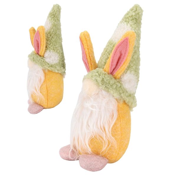 Decorazione Gnomo Pasquale, Decorazione Gnomo, Peluche Pasquale, Statuette Pasquale, Decorazione Coniglietto Pasquale, Gnomo Pasquale-image