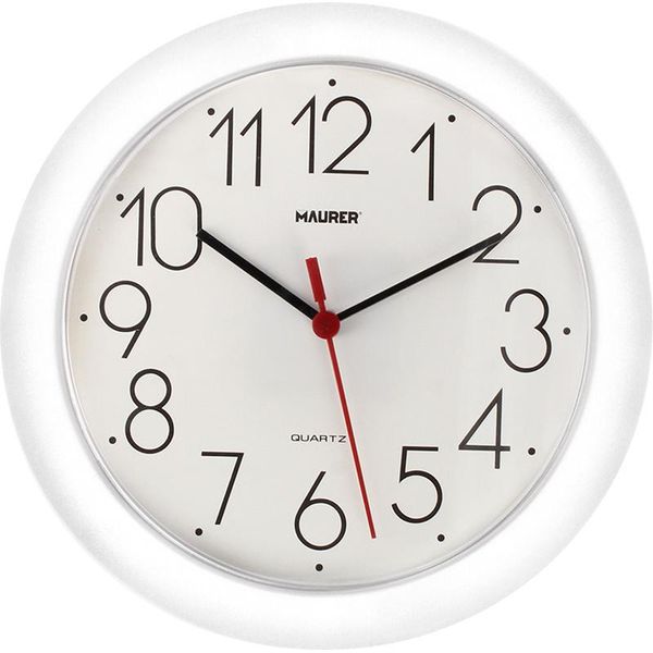 Orologio Da Parete Ø 25 Cm. Bianco-image