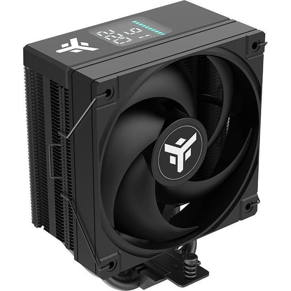 Itek ICY-4HAT Dissipatore Cpu Ibrido Nero 12Cm Ventola Hydro Bearing Display Digitale-image