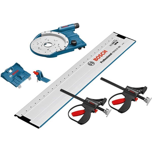 Bosch Fsn Ofa 32 Kit 800 Sistema Di Guide Per Frese Professionali ( 1600A001T8 ) 800 Mm Con Adattatore Per Fori Da 32 Mm-image
