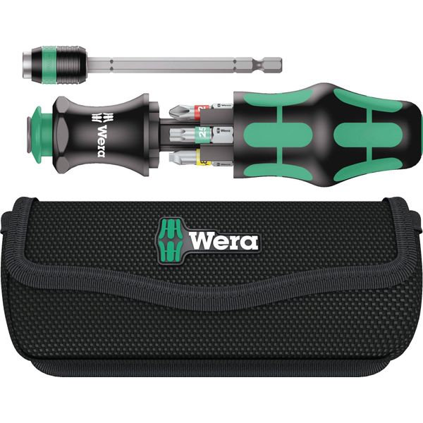 Wera Kraftform Kompakt 20 - Cacciavite Con Set Di Punte - In Borsa-image