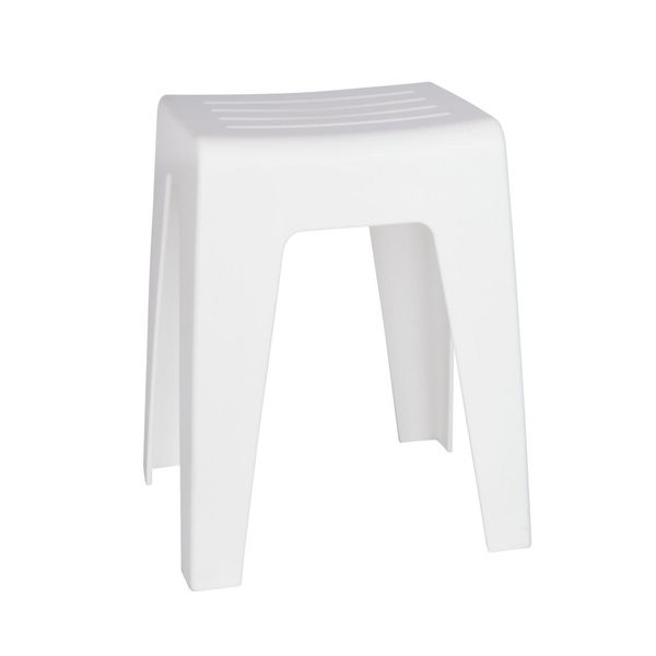Wenko Kumba Sgabello Da Bagno Doccia Bagno Ospite Ripiani Wc Casa Sedile Design-image