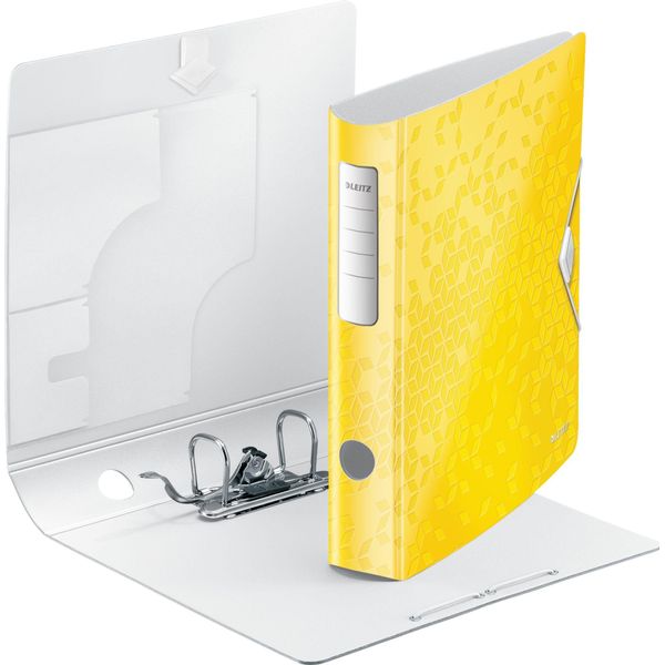 Leitz 1107-00-16 1106 Active Wow Cartella A4 - 60 Mm, Giallo Metallizzato-image