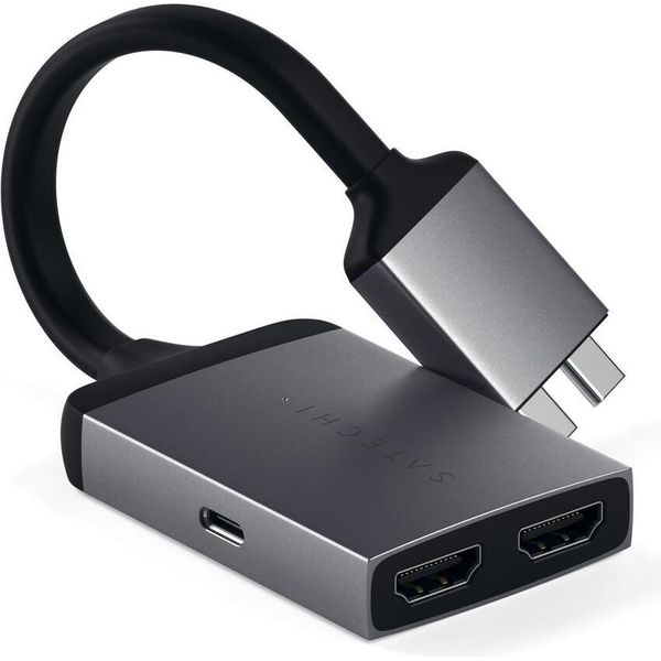 Satechi ST-TCDHAM - 0,156 M - 2 X Usb Tipo-C - 2 X Hdmi - Maschio - Femmina - Diritto Satechi-image