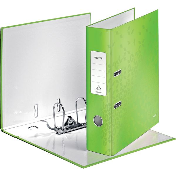 Leitz 1005-00-54 Cartella Leitz Wow, 180 Gradi, Din A4, 80 Mm, Verde-image