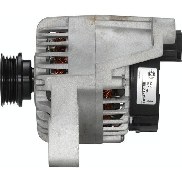 Alternatore Con Puleggia A Cinghia Multipla 54Mm Hella Per Fiat Punto Evo (199_)-image