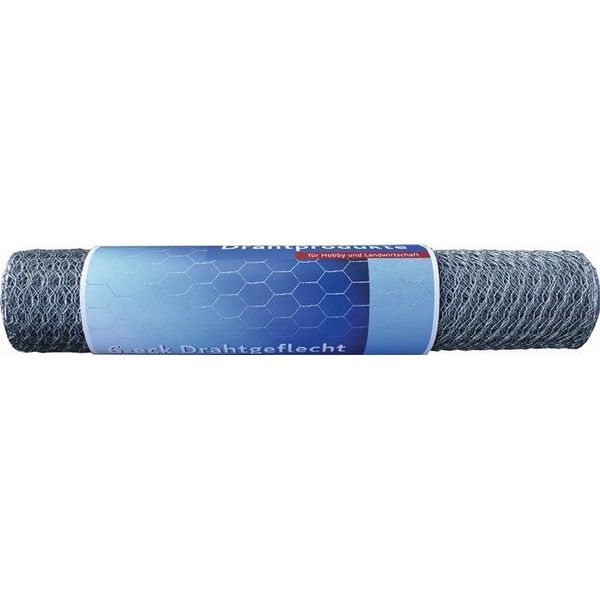 Rete Metallica, Lunghezza 10 M, Altezza 0,5 M, Larghezza Maglia A 6 Angoli 25 Mm-image
