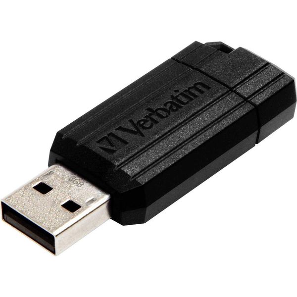 Verbatim Store N Go 16GB Pinstripe Usb 2.0 Nero-image