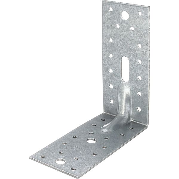 Alberts 820077 Connettore Angolare Per Carichi Pesanti, Zincato Sendzimir, 90 X 90 X 65 Mm, Set Da 25-image