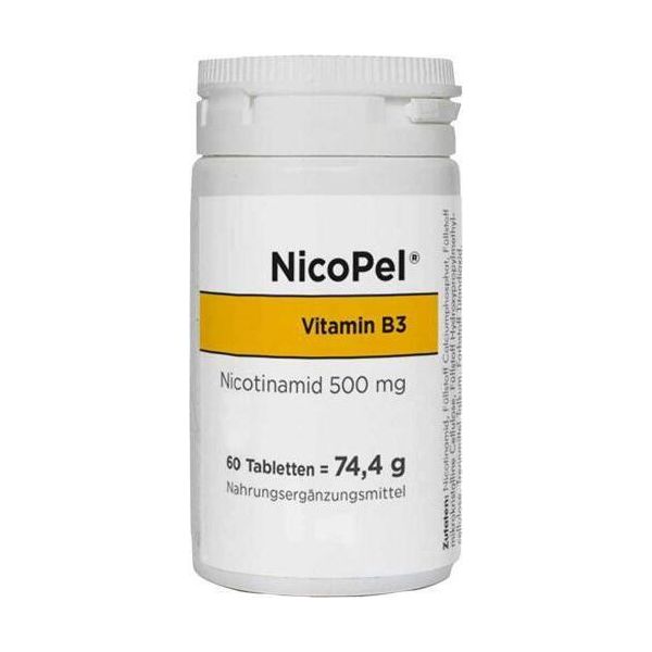 Nicopel Nicotinamide 500 Mg Capsule 60 Capsule-image